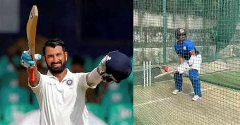 Cheteshwar Pujara Sends A Subtle Hint To The Selectors That He Is Ready