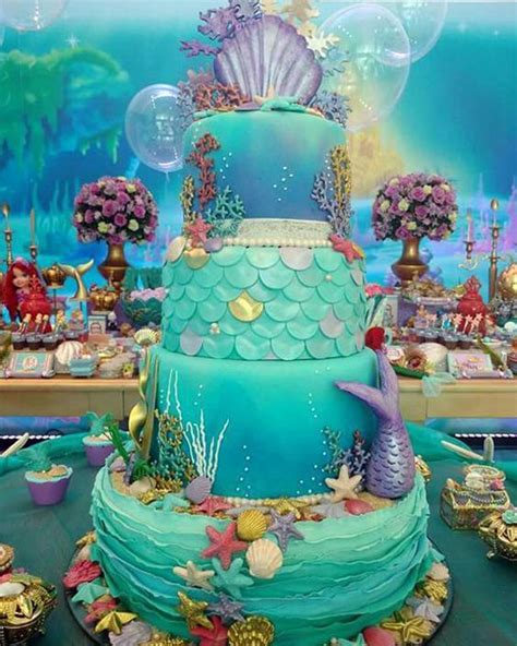 Las Mas Bellas Tortas De Sirenas Todo Bonito