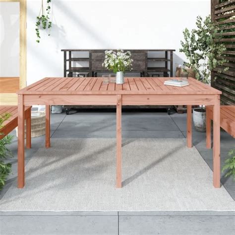 TABLE DE JARDIN VENDUE SEULE Table De Jardin 159 5x82 5x76 Cm Bois