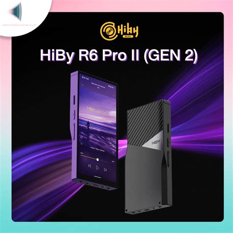 HiBy R6 Pro II (Gen 2) : Lossless HD Music Player Hi-Res Portable DAP ...