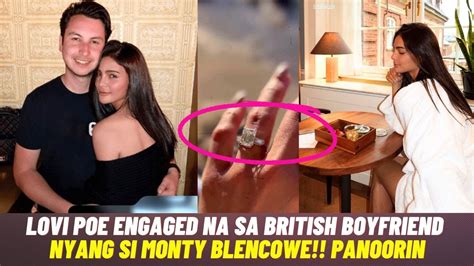 CONGRATULATIONS Lovi Poe ENGAGED NA Sa BRITISH Boyfriend Nyang Si