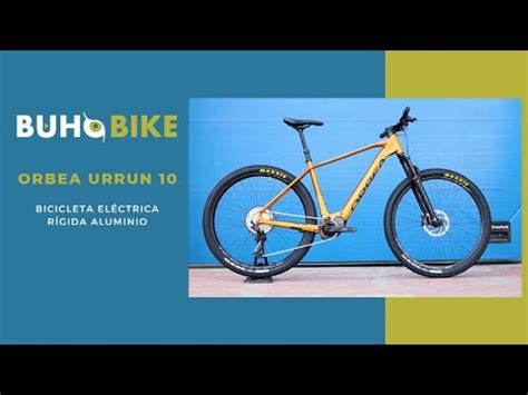 Orbea Urrun 10 22 Bicicleta eléctrica de montaña YouTube