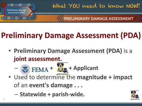 Ppt Preliminary Damage Assessments Pdas Qualify You Or Not For Fema Public Assistance Pa