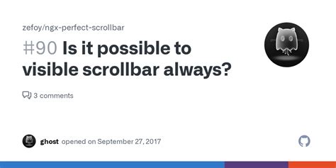 Is It Possible To Visible Scrollbar Always Issue 90 Zefoy Ngx