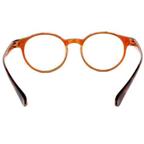 Vente Lunettes De Lecture Ronde Marron Dor Lako Avec Hatshowroom