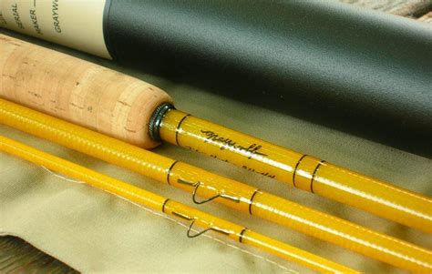 Yellow Fiberglass Bamboo Rods Fly Rods Vintage Fishing