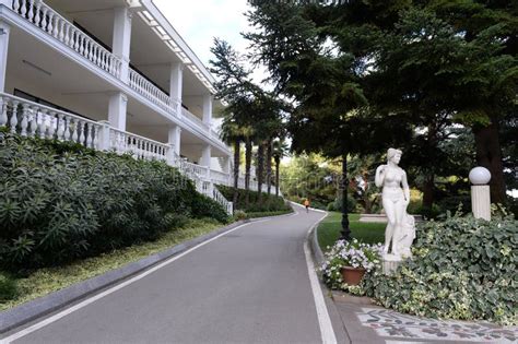 Nude Female Sculpture In The Garden Art Park Of The Aivazovskoye Sanatorium Parthenit Editorial