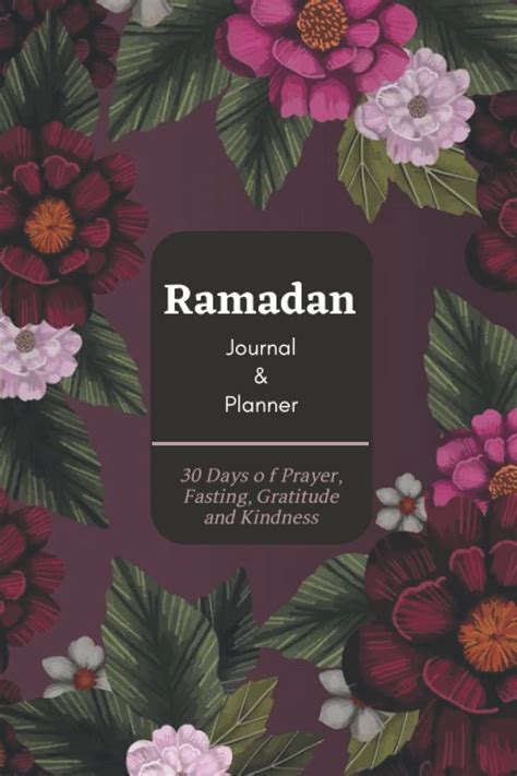 Buy Ramdan Journal Planner Days O F Prayer Fasting Gratitude