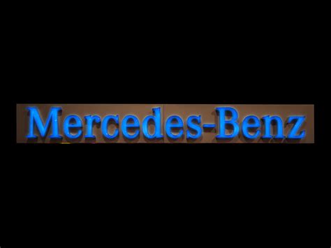 Mercedes Benz Dealership Sign Gene Ponder Collection Rm Sothebys