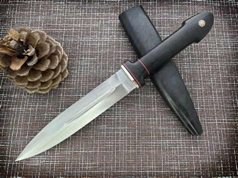 Классический "Кинжал Зевс-1", клинок сталь Х12МФ с пескоструйной ...