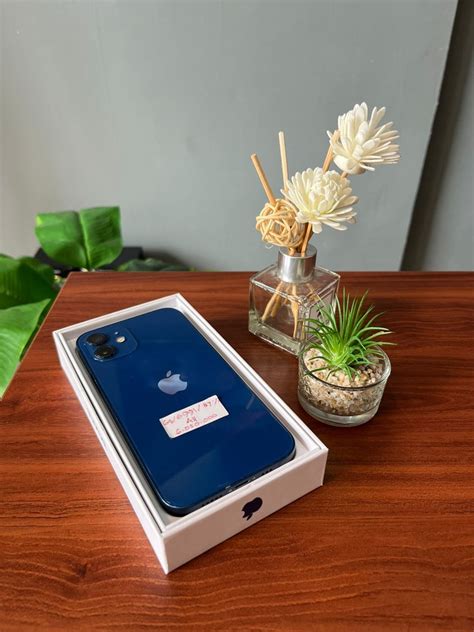 IPHONE 12 64GB BIRU ALL PROVIDER FULL SET BERGARANSI ALL FUNGSIONAL