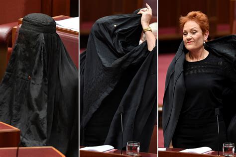 Politician Wears Burqa In Parliament In Bid To Ban Them