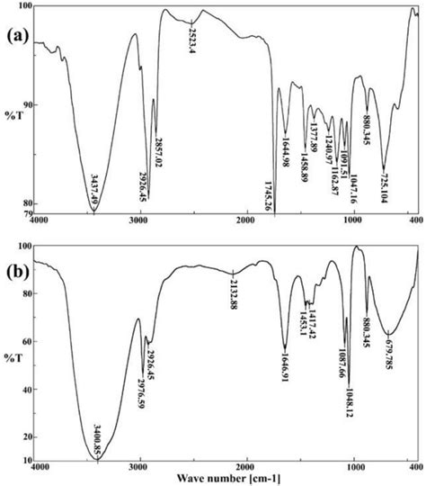 Fourier Transforms Infrared Spectroscopy Ftir Spectrum Of Melia