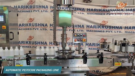 Pesticides Packaging Line Complete Liquid Pesticide Filling Line By