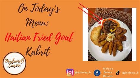 Mirlaineb Cuisine Tasso Kabrit Haitian Fried Goat Tutorial Youtube