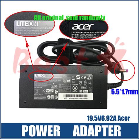 Original V A Liteon Chicony Acer Pa Adapter A P A