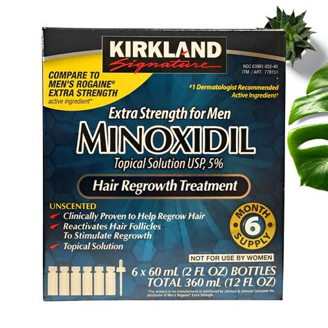 Buy Kirkland Signature Hair Regrowth Extra Strength For Men