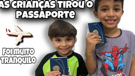 Relatando a minha experiência para tirar o passaporte das crianças