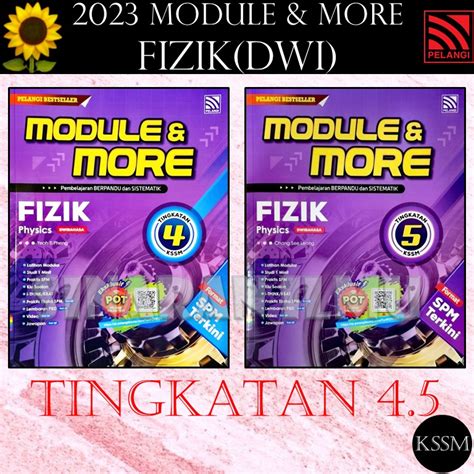 Si Buku Aktiviti Module More Fizik Tingkatan Dwibahasa