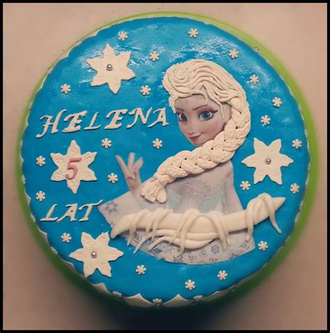 S Odki Zau Ek Tort Kraina Lodu Elza Frozen Elsa Cake