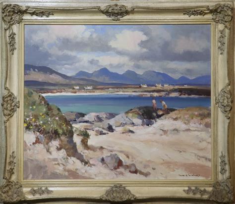 Lot The Beaches Roundstone Co Galway By Maurice Canning Wilks