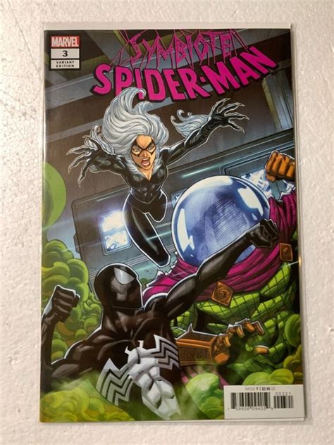 Symbiote Spider Man 3 Nm Black Cat Mysterio Variant Comic Books