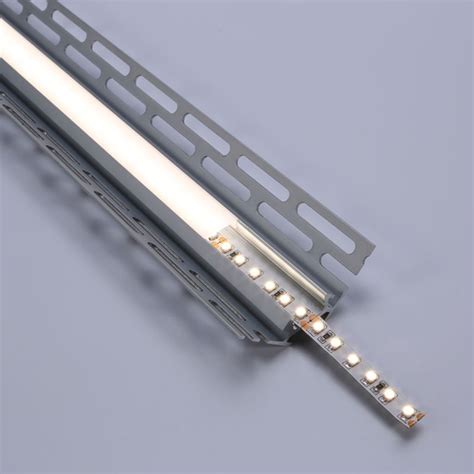 Recessed Tile Internal Corner Led Profile For Led Strip Meters