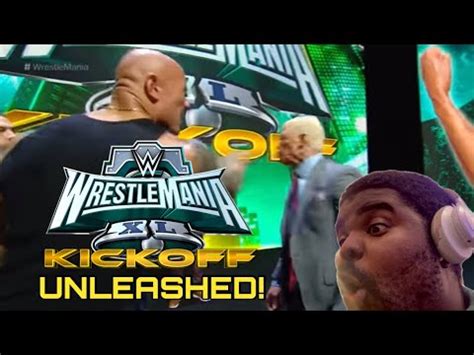 The Rock Slaps Cody Rhodes Wrestlemania Xl Reaction Youtube