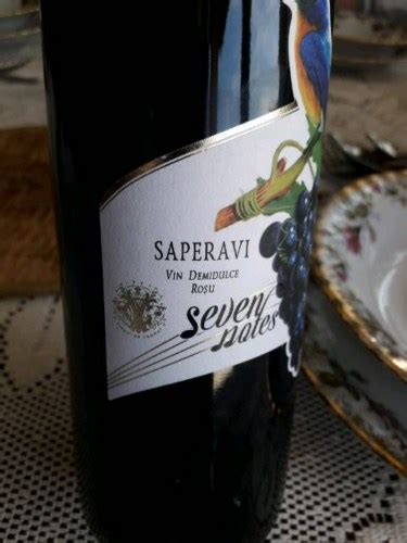 Vinuri De Comrat Seven Notes Saperavi Vivino