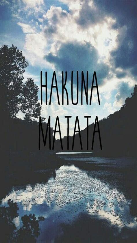 Hakuna Matata Hd Wallpaper Pxfuel