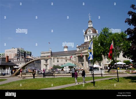 Canada Ontario Kingston Downtown Kingston City Hall National Historic Site C 1842 Stock