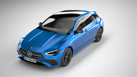 Mercedes Benz Cla Shooting Brake 2024 3d Model Turbosquid 2032701