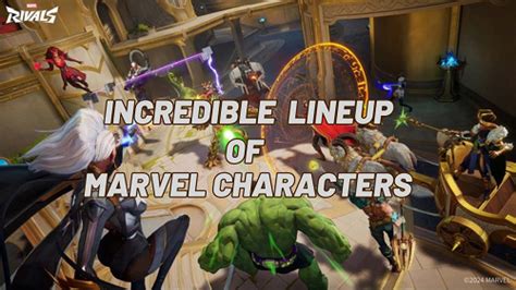 Marvel Rivals Pvp Shooter Boasts Incredible Lineup Of Marvel Characters By Top Property Apr