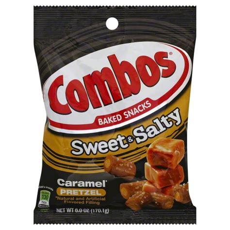 Combos Sweet & Salty Caramel Creme Pretzel, 6 Oz. - Walmart.com - Walmart.com