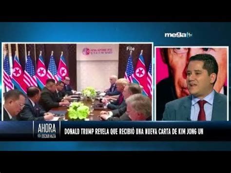 Ahora con Oscar Haza 06 11 19 Donald Trump revela que recibió una nueva