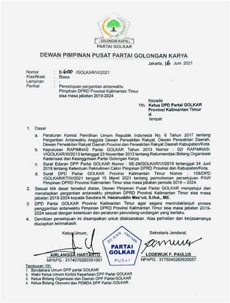 Detail Contoh Surat Paw Koleksi Nomer 17