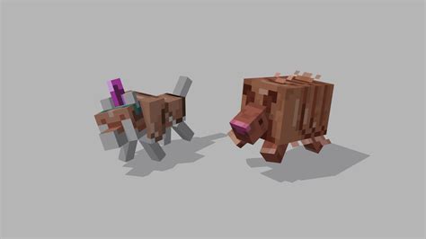 Ideas For The New Armadillo Mob Minecraft Animation Youtube