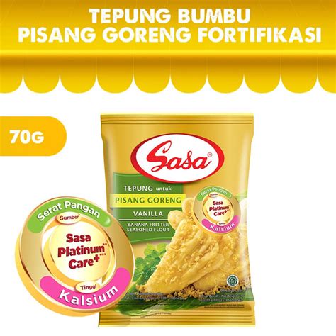 Jual Tepung Bumbu Sasa Pisang Goreng Rasa Vanilla Gram Shopee