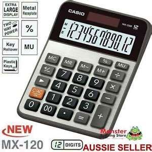 Casio Desk Calculator Digit Mx B Mx B Extra Large Display