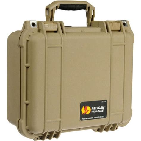 Pelican 1400 Case With Foam Desert Tan 1400 000 190