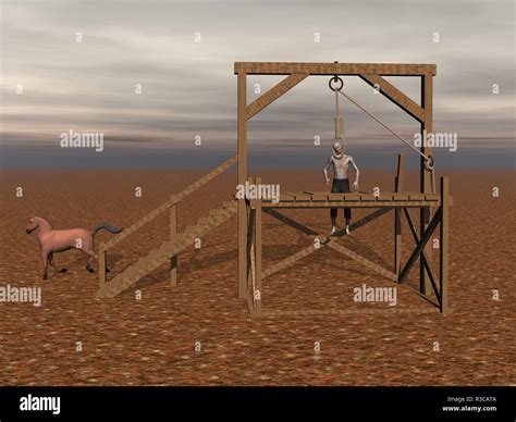 Wild West Gallows Hi Res Stock Photography And Images Alamy