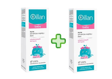 Oillan Baby płyn do mycia i kąpieli 2 x 400ml Dr Max Drogeria