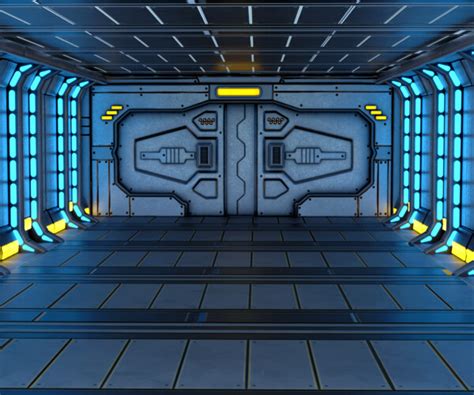 ArtStation - Sci-fi Door and Wall | Game Assets