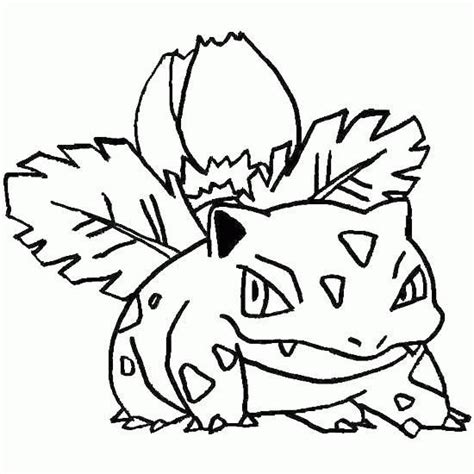 Bulbasaur Desenhos Para Colorir