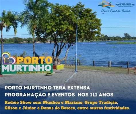 Porto Murtinho Ter Extensa Programa O Inaugura Es E Eventos Nos