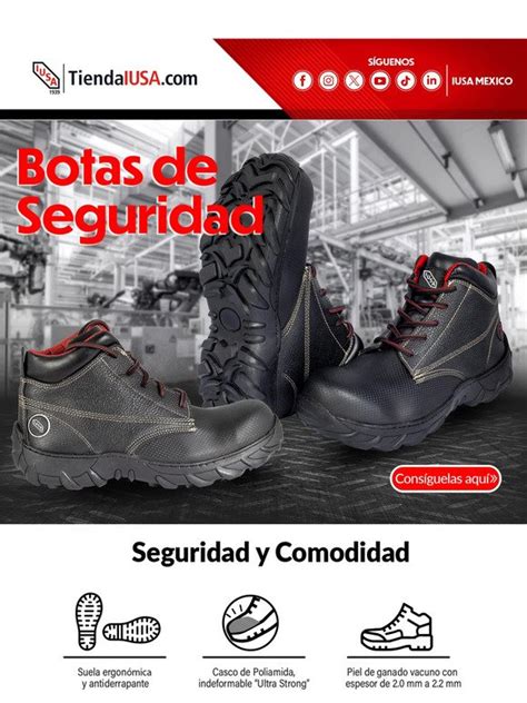 Tienda Iusa Mx Conoce Las Nuevas Botas De Seguridad Milled