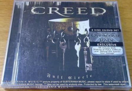 CREED Full Circle CD+DVD [sealed] - Subterania