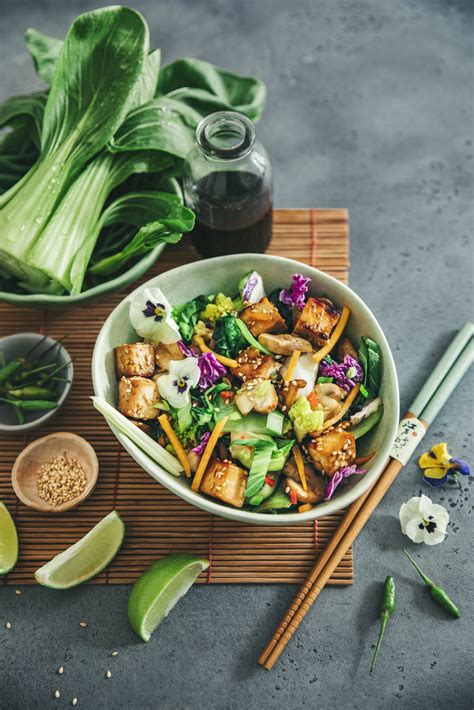 wok de pak choï au tofu fresh