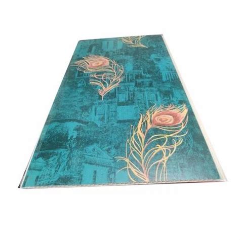 Mm Floral Printed Pvc Wall Panel Inch Fit Thickness Mm At Rs