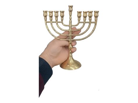 Hanukkah Chanukka Candles Menorah Chanukkia Hanukia 9 Branches Chanukah